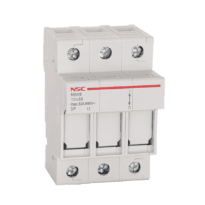 fuse base 3p 1 1 300x300 - پایه فیوز و فیوز 38*10 سه پل NS-09
