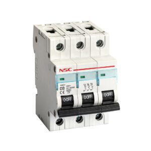 کلید مینیاتوری سه فاز 10 آمپر مدل C10