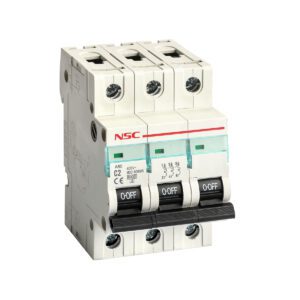 کلید مینیاتوری سه فاز 2 آمپر مدل C2