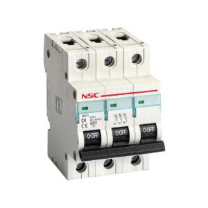 کلید مینیاتوری سه فاز 4 آمپر مدل C4