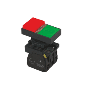 شستی استارت استپ دوبل باکالیتی چراغدار AW8365 300x300 - شستی استارت استپ دوبل باکالیتی چراغدار