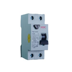 جان دو پل 63آمپر 300x300 - کلید محافظ جان NS02-2P 63A-30mA