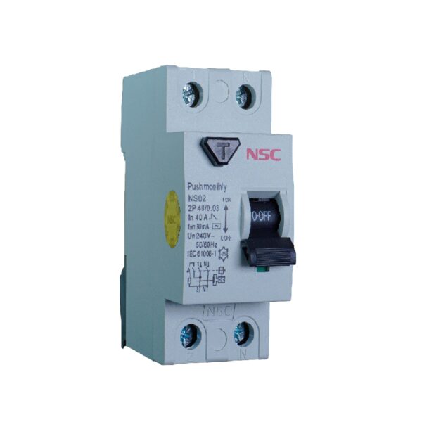 کلید محافظ جان NS02-2P 50A-30mA