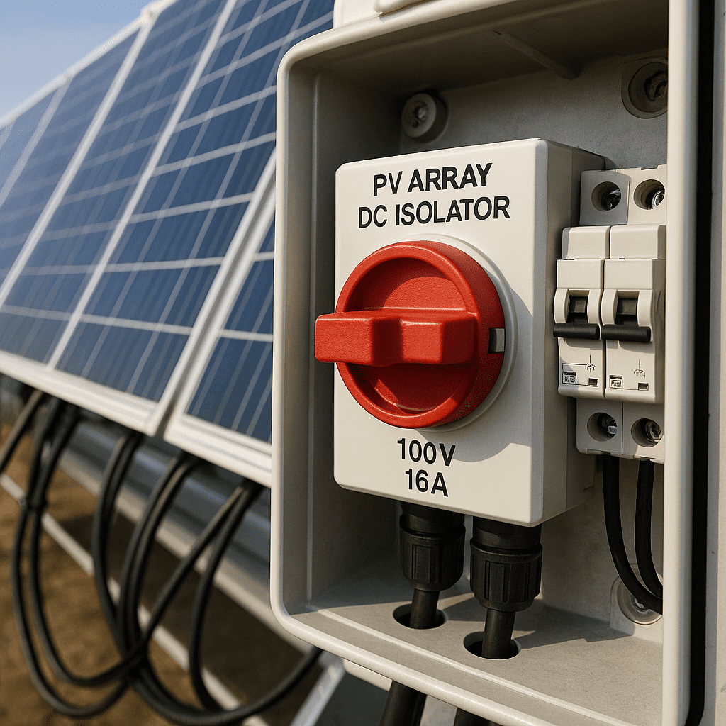 پنل خورشیدی چیست و نقش حفاظتی کلید های DC