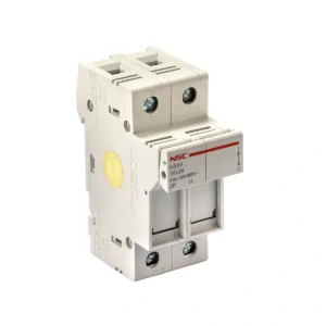 پایه فیوز و فیوز 3810 دو پل NS-09 (1) پایه فیوز و فیوز 38*10 دو پل NS-09