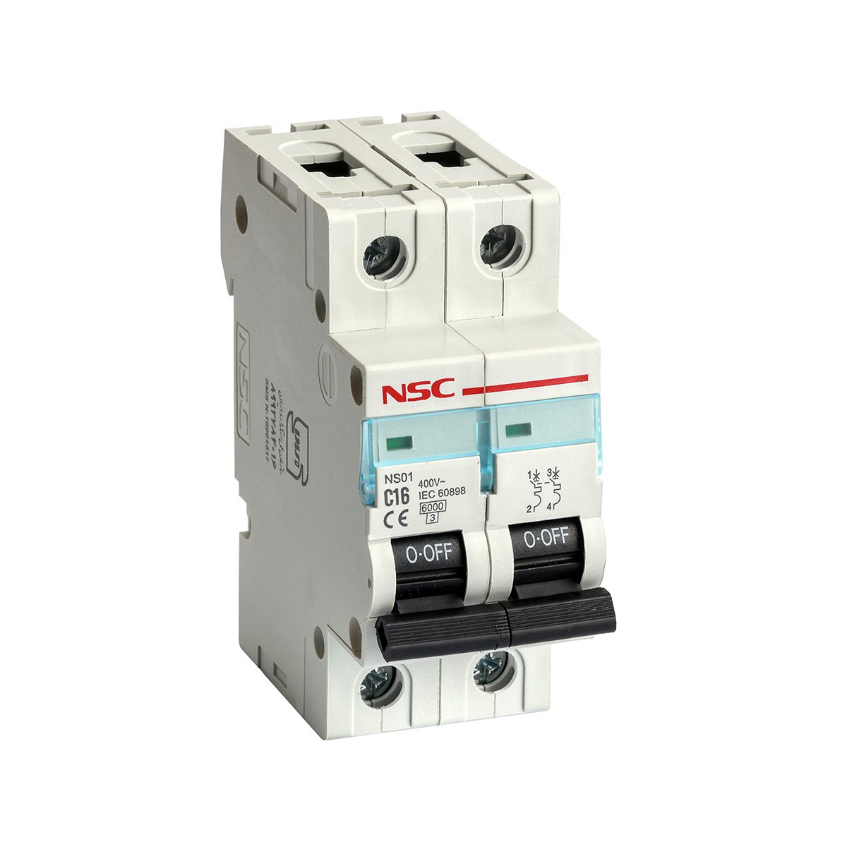 کلید مینیاتوری فاز و نول 16 آمپر مدل C16