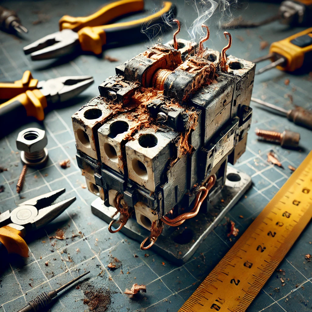 10 علت خرابی کنتاکتور و علائم تشخیص آن خرابی کنتاکتور