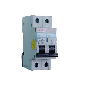 c32 دوپل 300x300 - کلید مینیاتوری فاز و نول 40 آمپر مدل C40