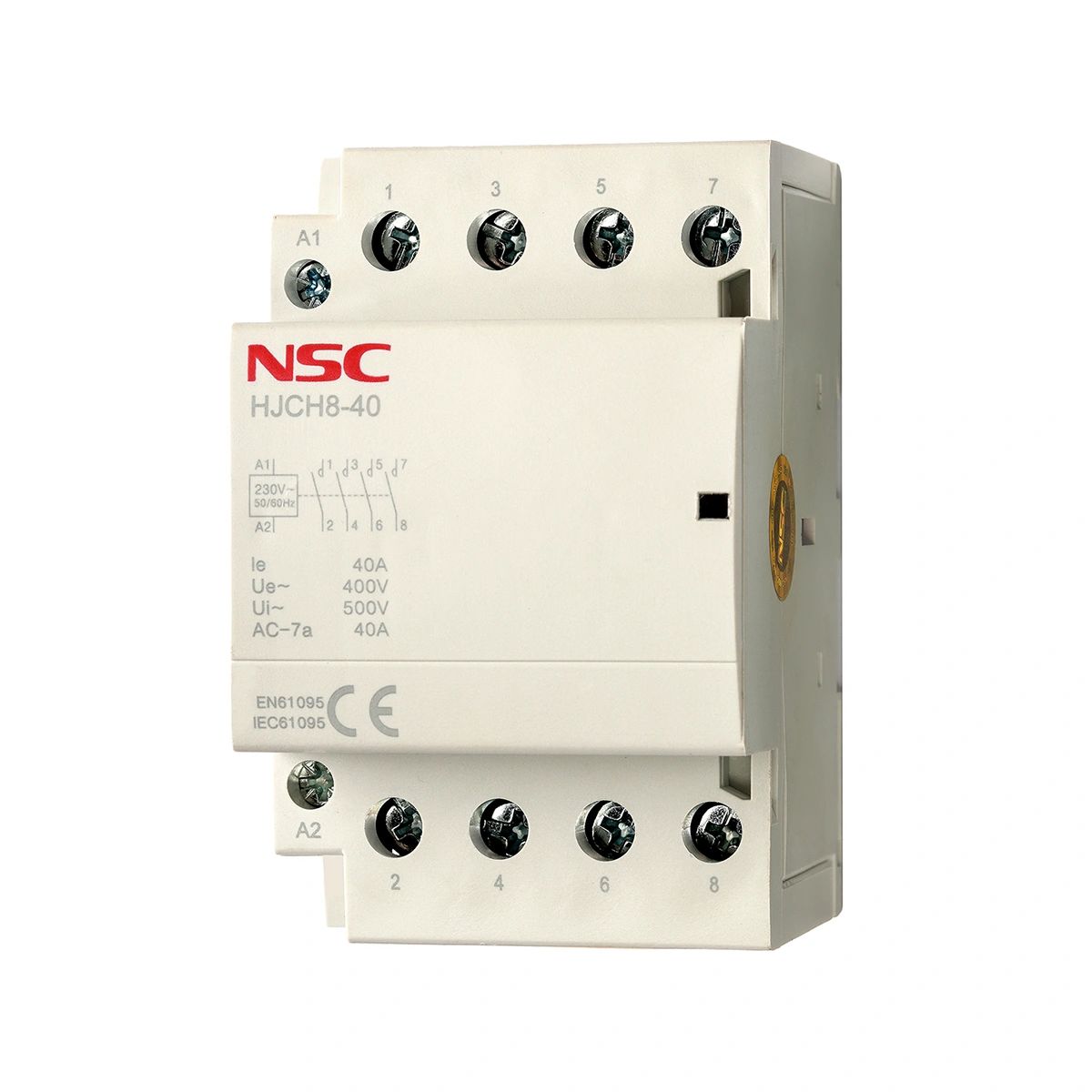 کنتاکتور روشنایی مدل NS07L-4P-40A (2) کنتاکتور روشنایی مدل NS07L-4P-40A