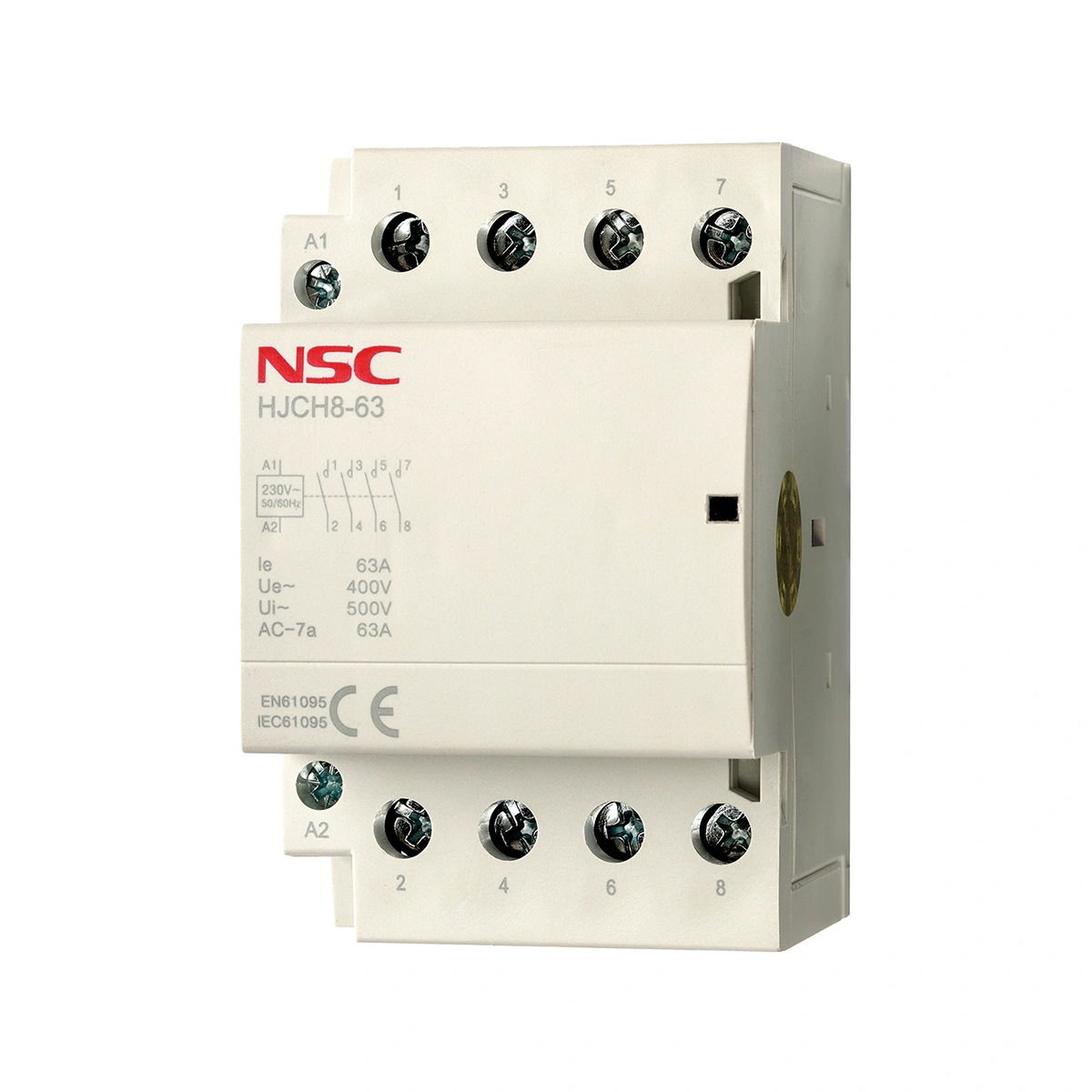 کنتاکتور روشنایی مدل NS07L-4P-63A (1) کنتاکتور روشنایی مدل NS07L-4P-63A
