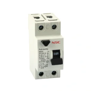 کلید محافظ جان NS02-2P 50A-30mA (2) کلید محافظ جان NS02-2P 50A-30mA
