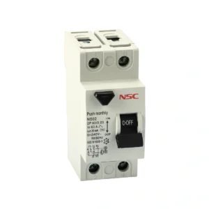 کلید محافظ جان NS02-2P 63A-30mA (1) کلید محافظ جان NS02-2P 63A-30mA