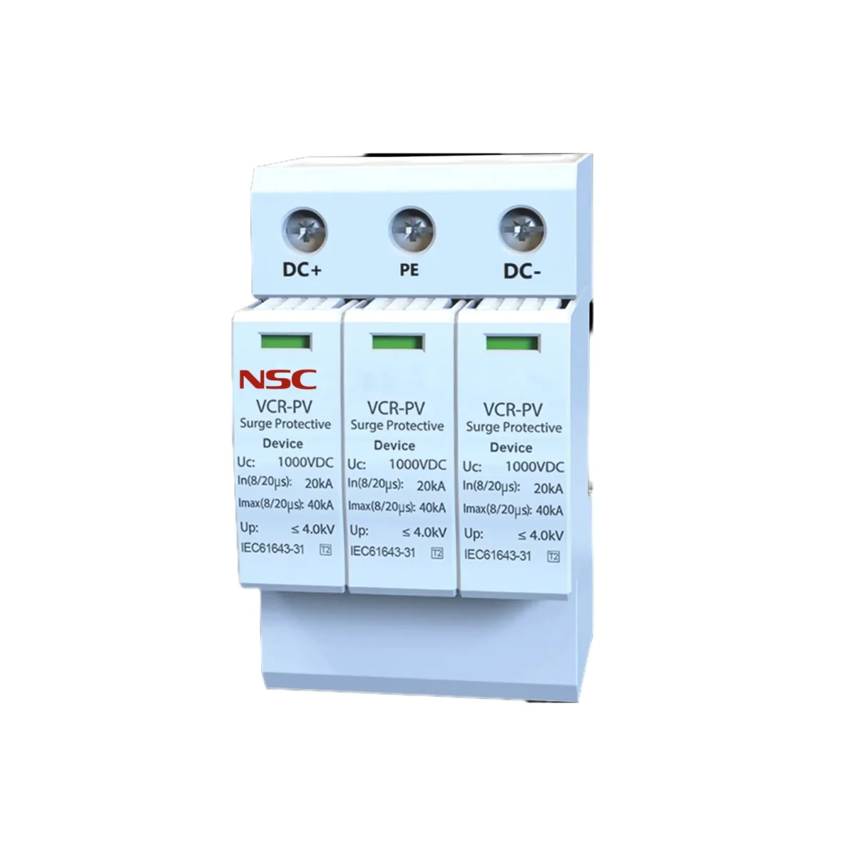 برقگیر مورد استفاده در سیستم خورشیدی