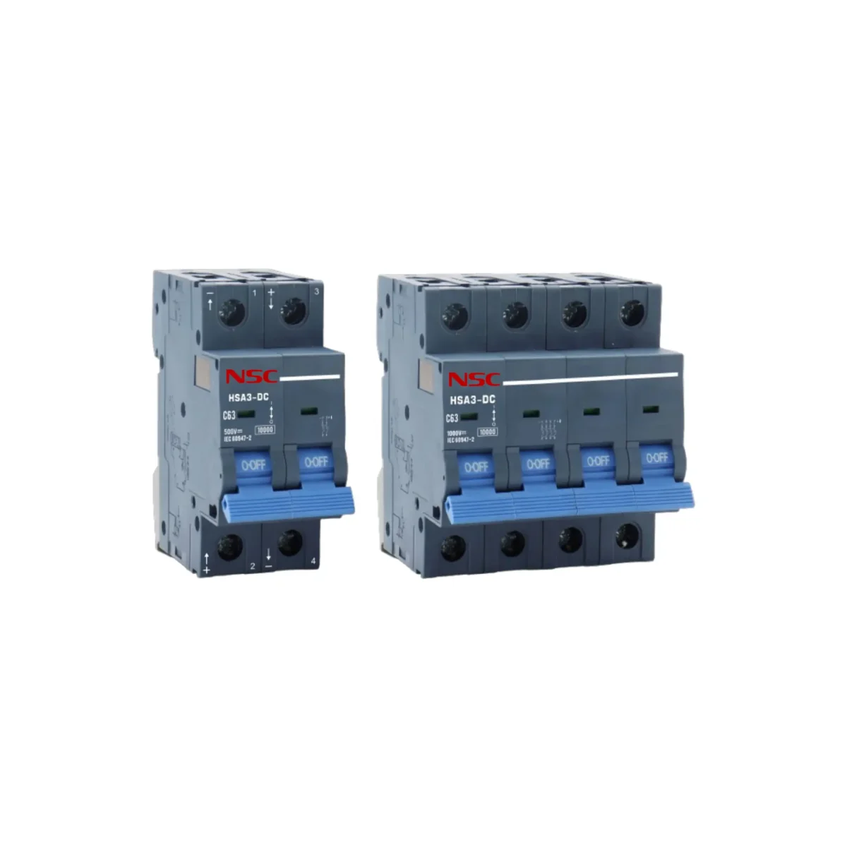 کلید مینیاتوری قدرت 10ka مورد استفاده در سیستم خورشیدی