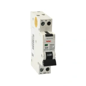 محافظ جان ترکیبی NS03-1P 25A-30mA محافظ جان ترکیبی NS03-1P 25A-30mA