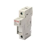 پایه فیوز سیلندری 38*10 تک پل NS-09