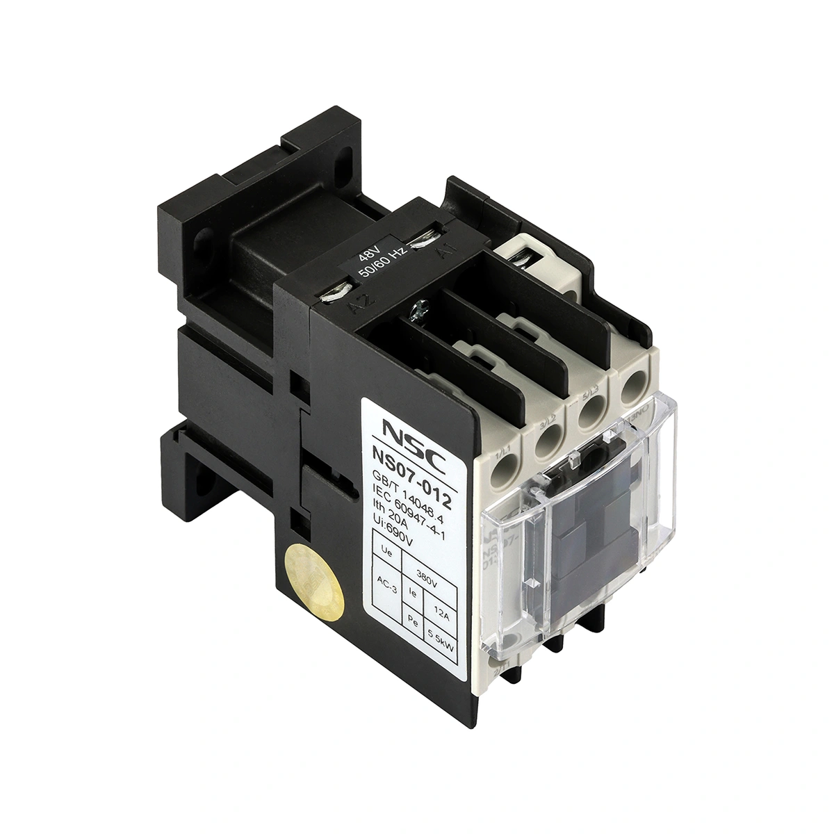 کنتاکتور سه فاز 12 آمپر - بوبین 48 ولت (2) کنتاکتور سه فاز 12 آمپر - بوبین 48 ولت